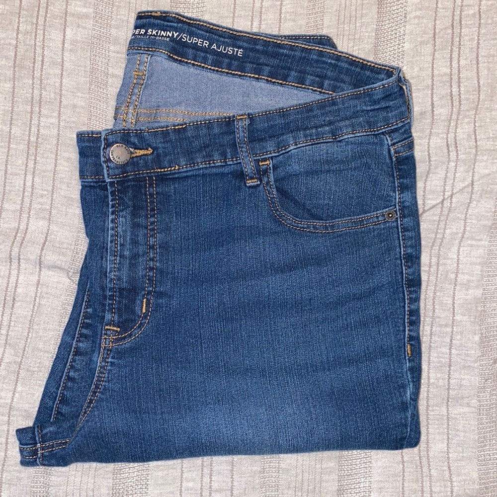 Old Navy size 16 Super Skinny Mid-Rise jeans